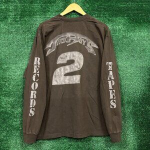Travis Scott Cactus Jack Tapes Records Jackboys 2 Hip-Hop LS Shirt Size Extra La